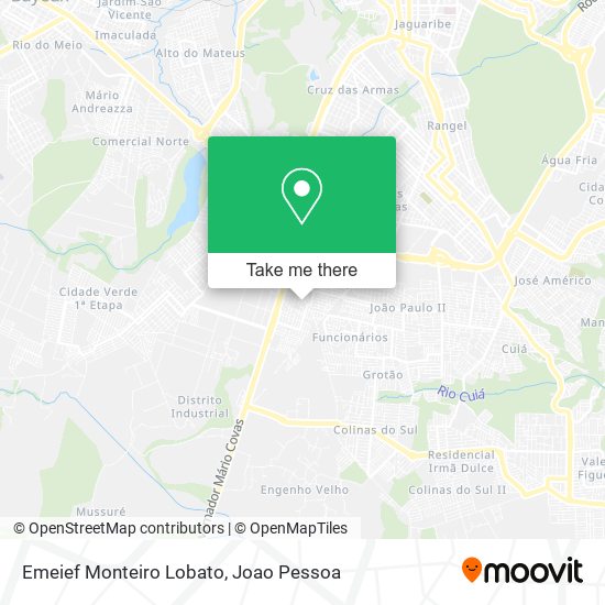 Mapa Emeief Monteiro Lobato