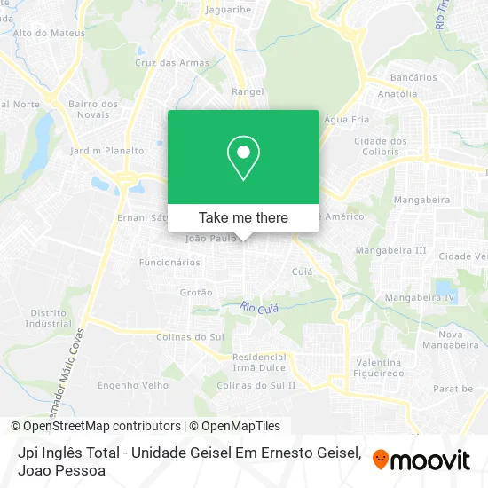 Jpi Inglês Total - Unidade Geisel Em Ernesto Geisel map