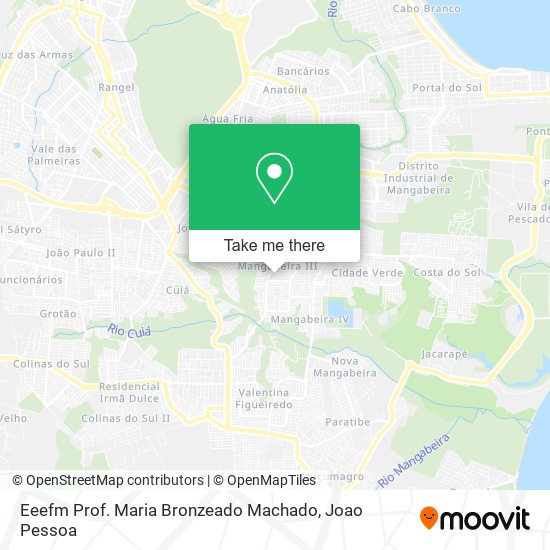 Eeefm Prof. Maria Bronzeado Machado map