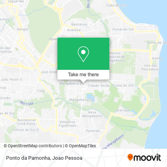 Ponto da Pamonha map