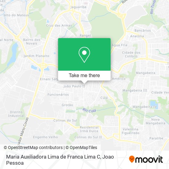 Mapa Maria Auxiliadora Lima de Franca Lima C