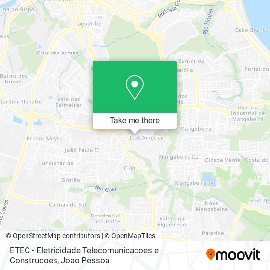 ETEC - Eletricidade Telecomunicacoes e Construcoes map