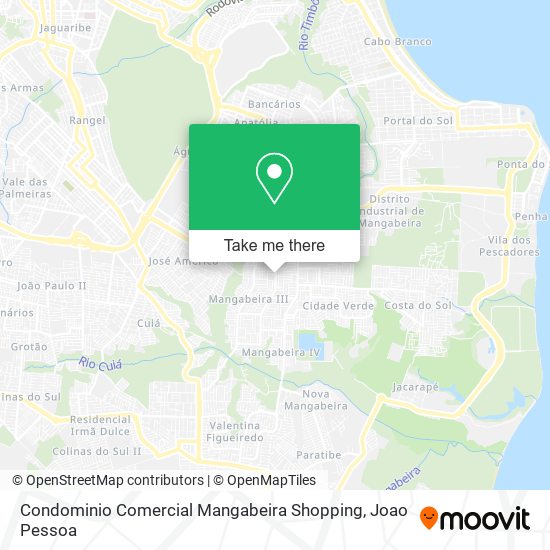 Condominio Comercial Mangabeira Shopping map