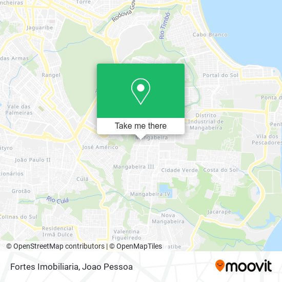 Fortes Imobiliaria map