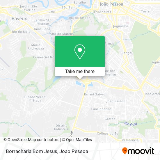 Borracharia Bom Jesus map