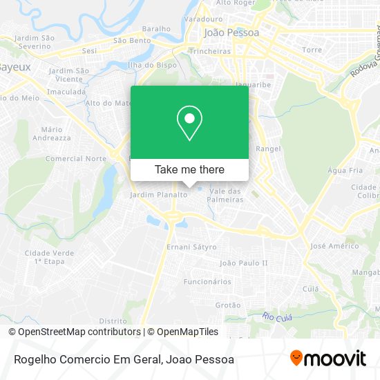 Mapa Rogelho Comercio Em Geral