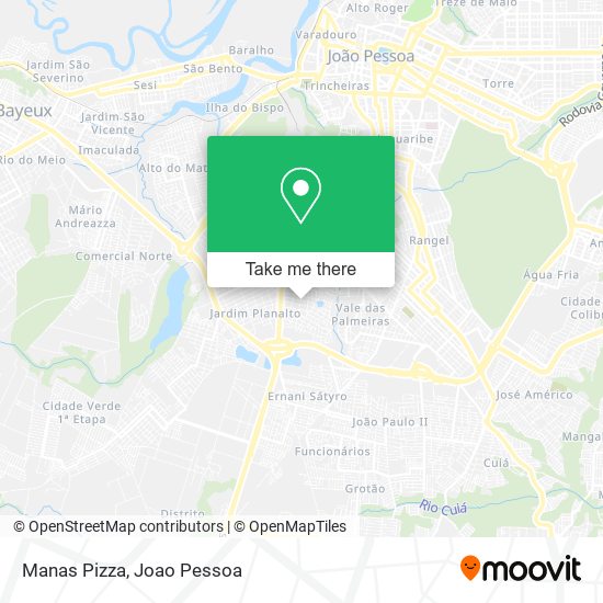 Manas Pizza map