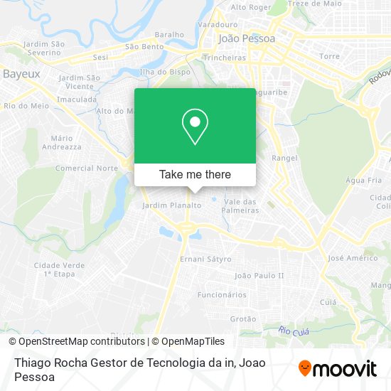 Thiago Rocha Gestor de Tecnologia da in map