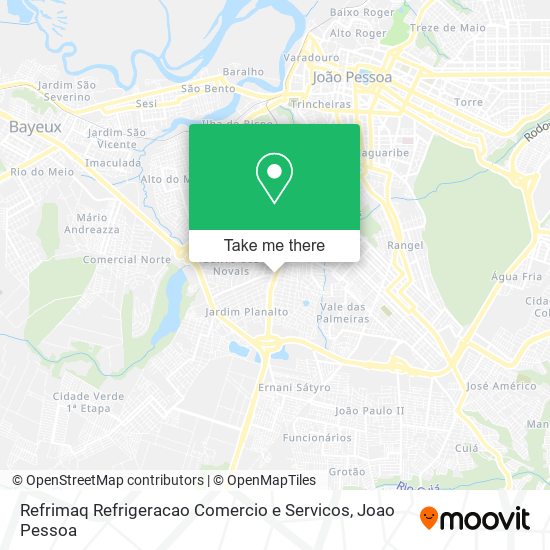 Refrimaq Refrigeracao Comercio e Servicos map