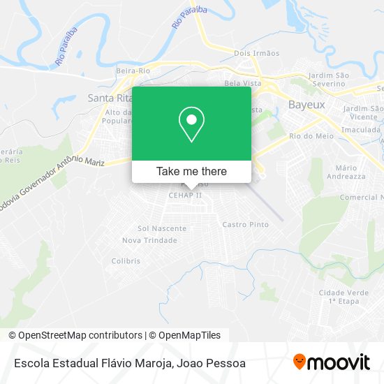 Escola Estadual Flávio Maroja map