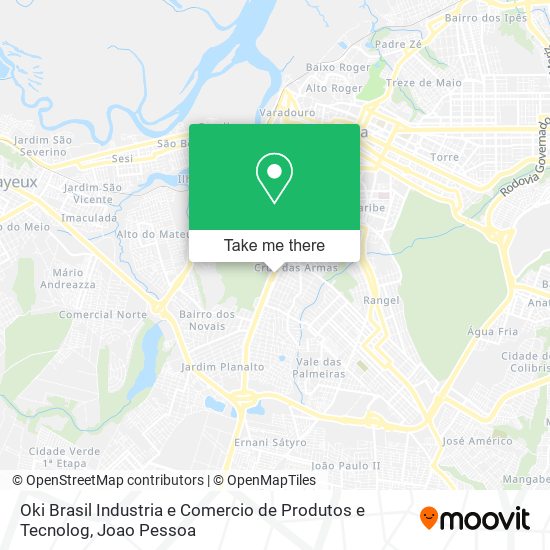 Oki Brasil Industria e Comercio de Produtos e Tecnolog map