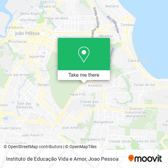 Instituto de Educação Vida e Amor map