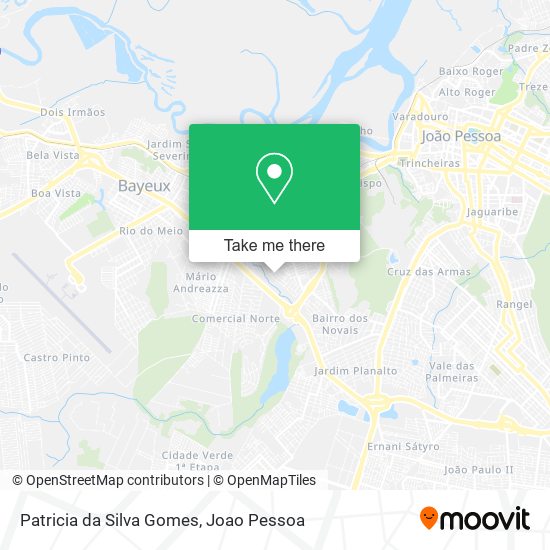 Mapa Patricia da Silva Gomes