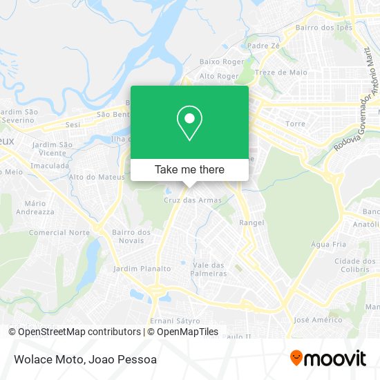 Wolace Moto map