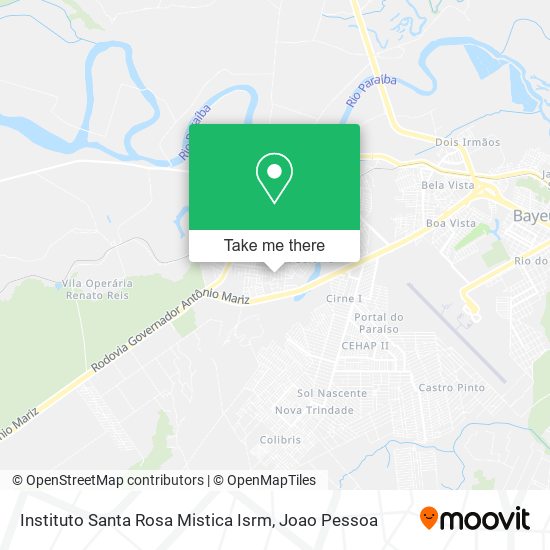 Instituto Santa Rosa Mistica Isrm map