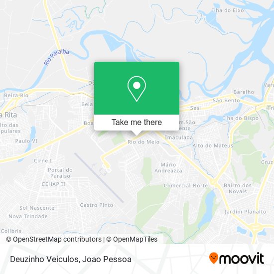 Deuzinho Veiculos map