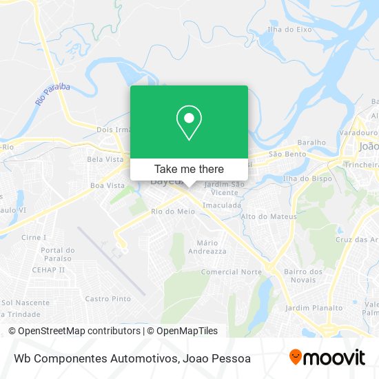 Mapa Wb Componentes Automotivos