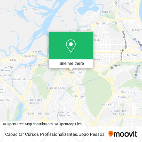 Capacitar Cursos Profissionalizantes map