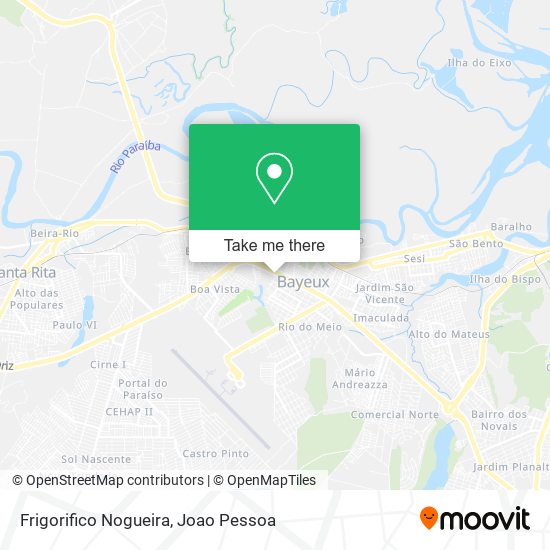 Frigorifico Nogueira map