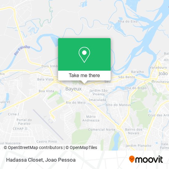 Mapa Hadassa Closet