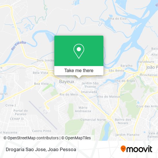 Drogaria Sao Jose map