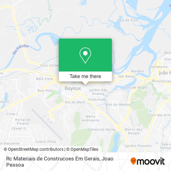 Rc Materiais de Construcoes Em Gerais map