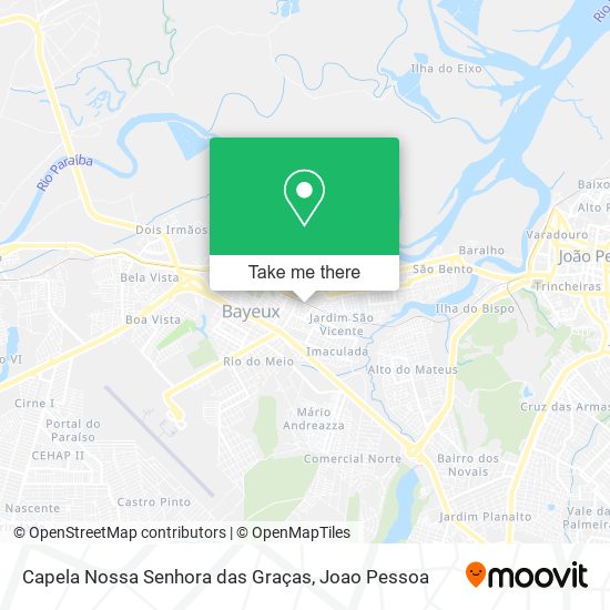 Capela Nossa Senhora das Graças map