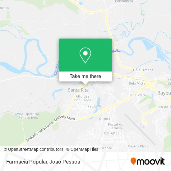 Farmácia Popular map