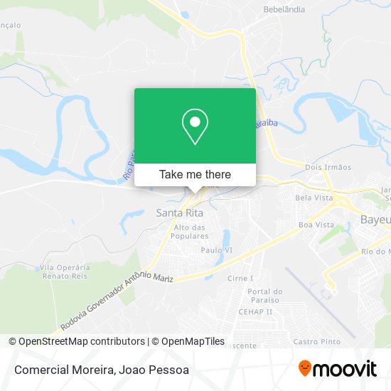 Mapa Comercial Moreira