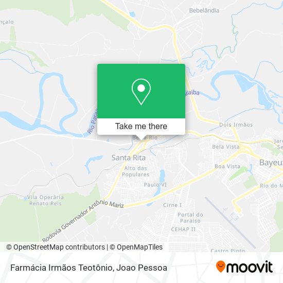 Farmácia Irmãos Teotônio map