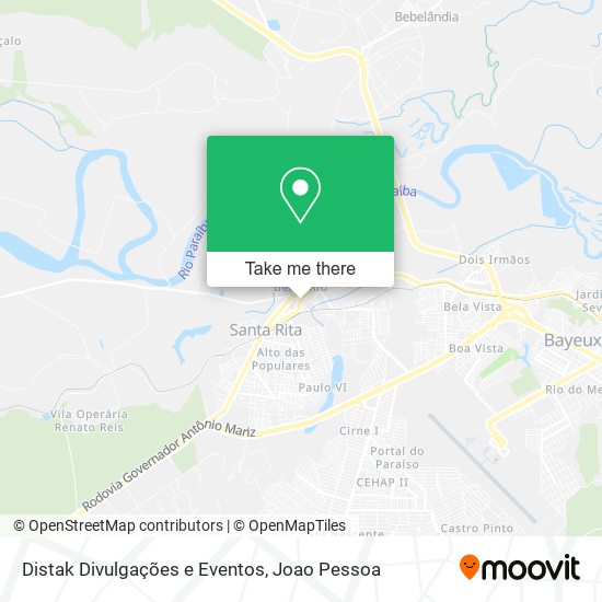 Distak Divulgações e Eventos map