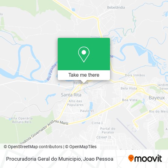 Procuradoria Geral do Municipio map