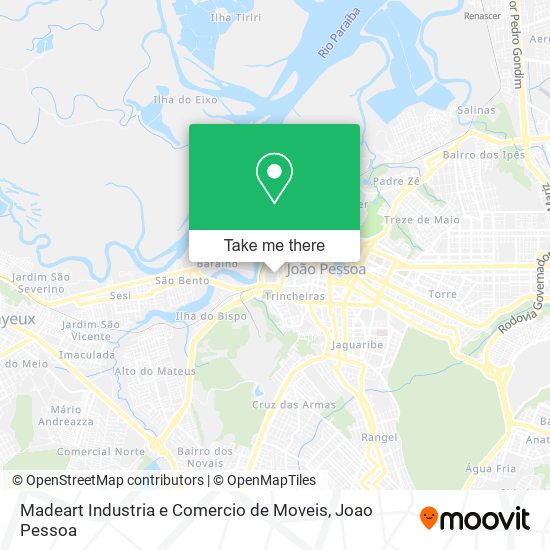 Mapa Madeart Industria e Comercio de Moveis