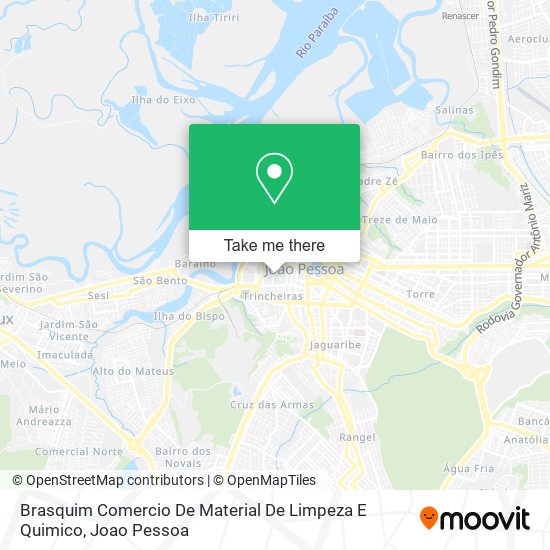 Brasquim Comercio De Material De Limpeza E Quimico map