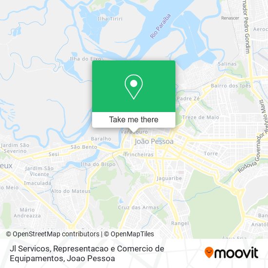 Jl Servicos, Representacao e Comercio de Equipamentos map