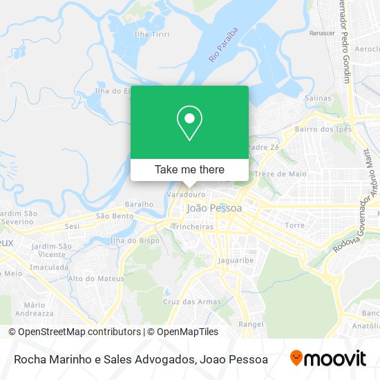 Rocha Marinho e Sales Advogados map