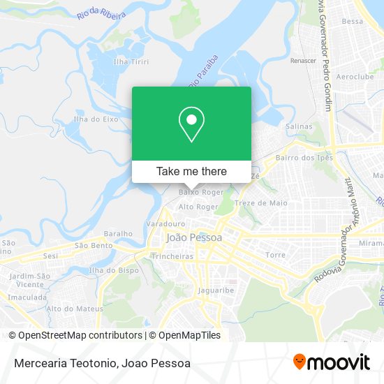 Mercearia Teotonio map