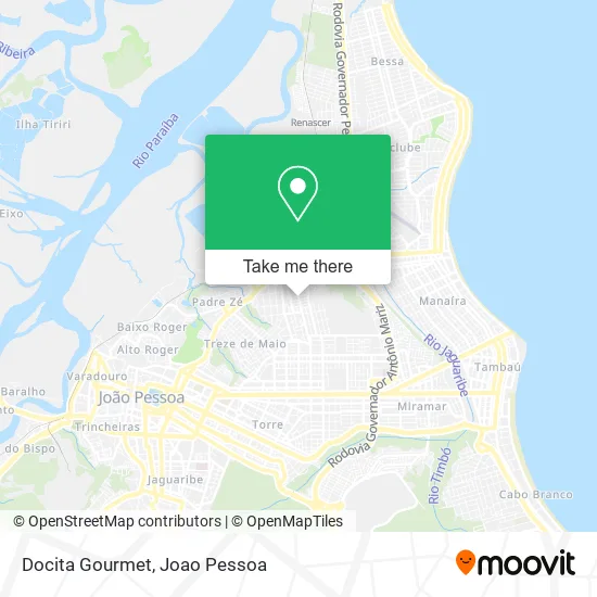 Docita Gourmet map