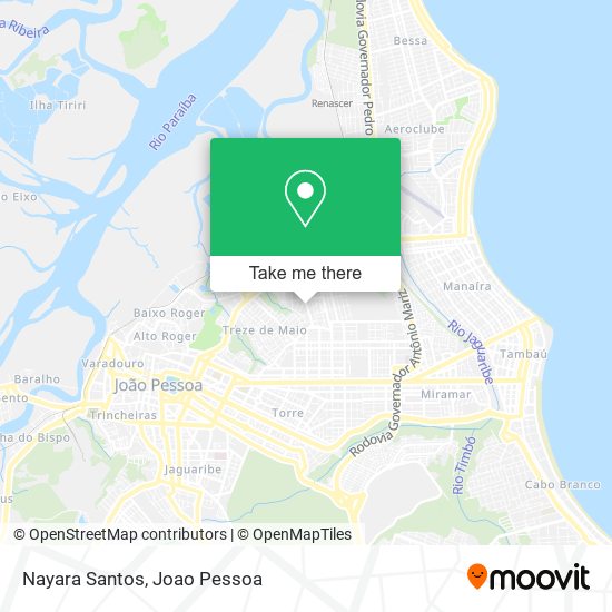 Nayara Santos map