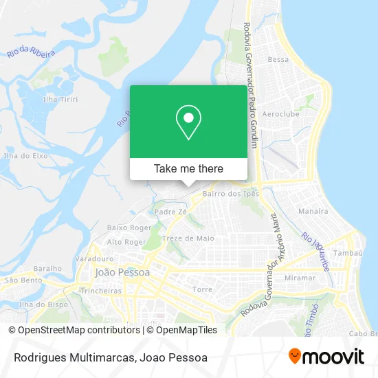 Rodrigues Multimarcas map