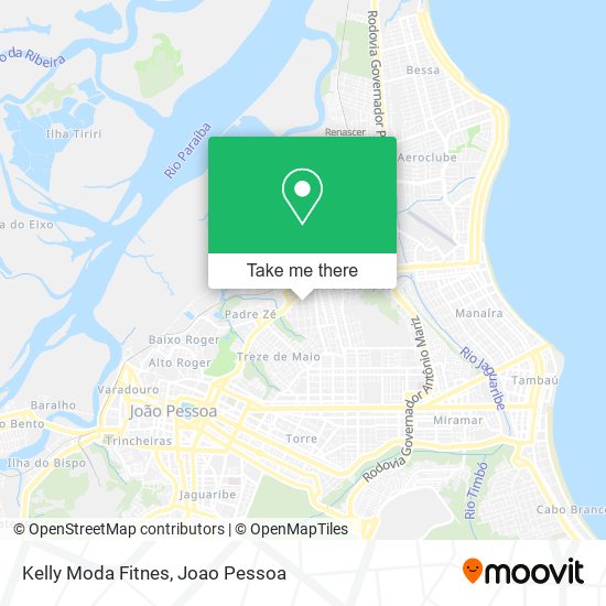 Mapa Kelly Moda Fitnes