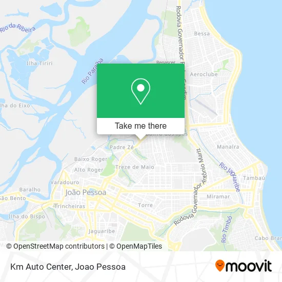 Km Auto Center map