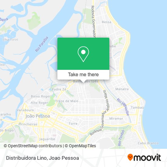 Distribuidora Lino map