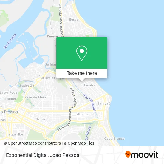 Exponential Digital map