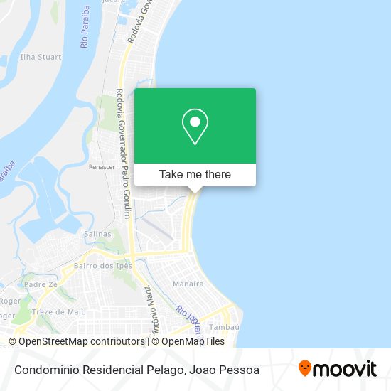 Condominio Residencial Pelago map