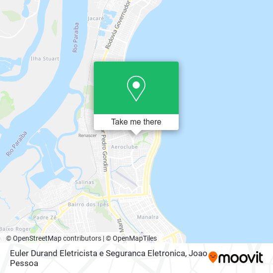 Euler Durand Eletricista e Seguranca Eletronica map