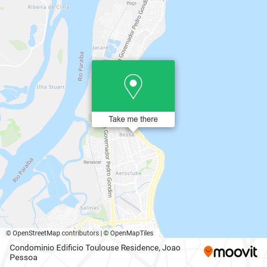 Condominio Edificio Toulouse Residence map