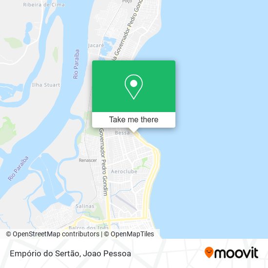 Empório do Sertão map