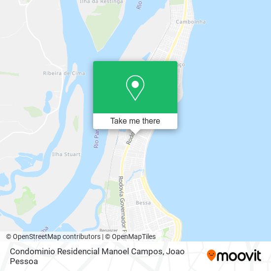 Condominio Residencial Manoel Campos map