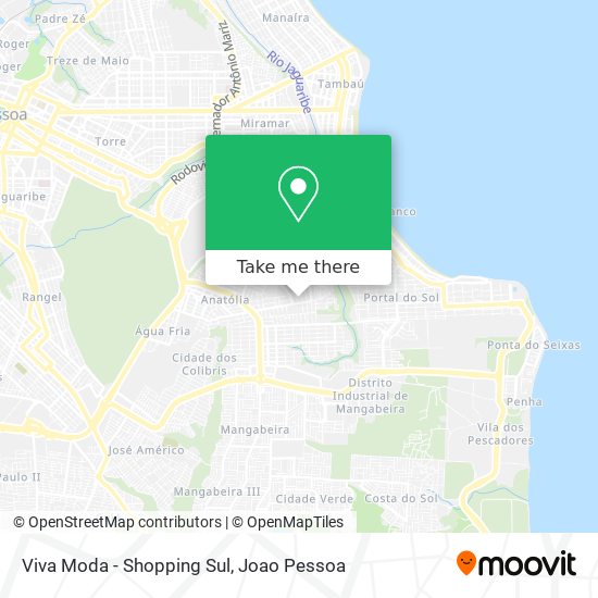 Viva Moda - Shopping Sul map